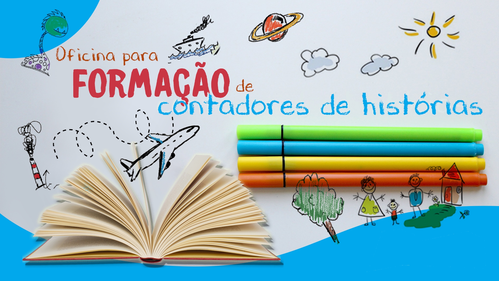 Curso de contação de histórias Formação de contadoresde histórias