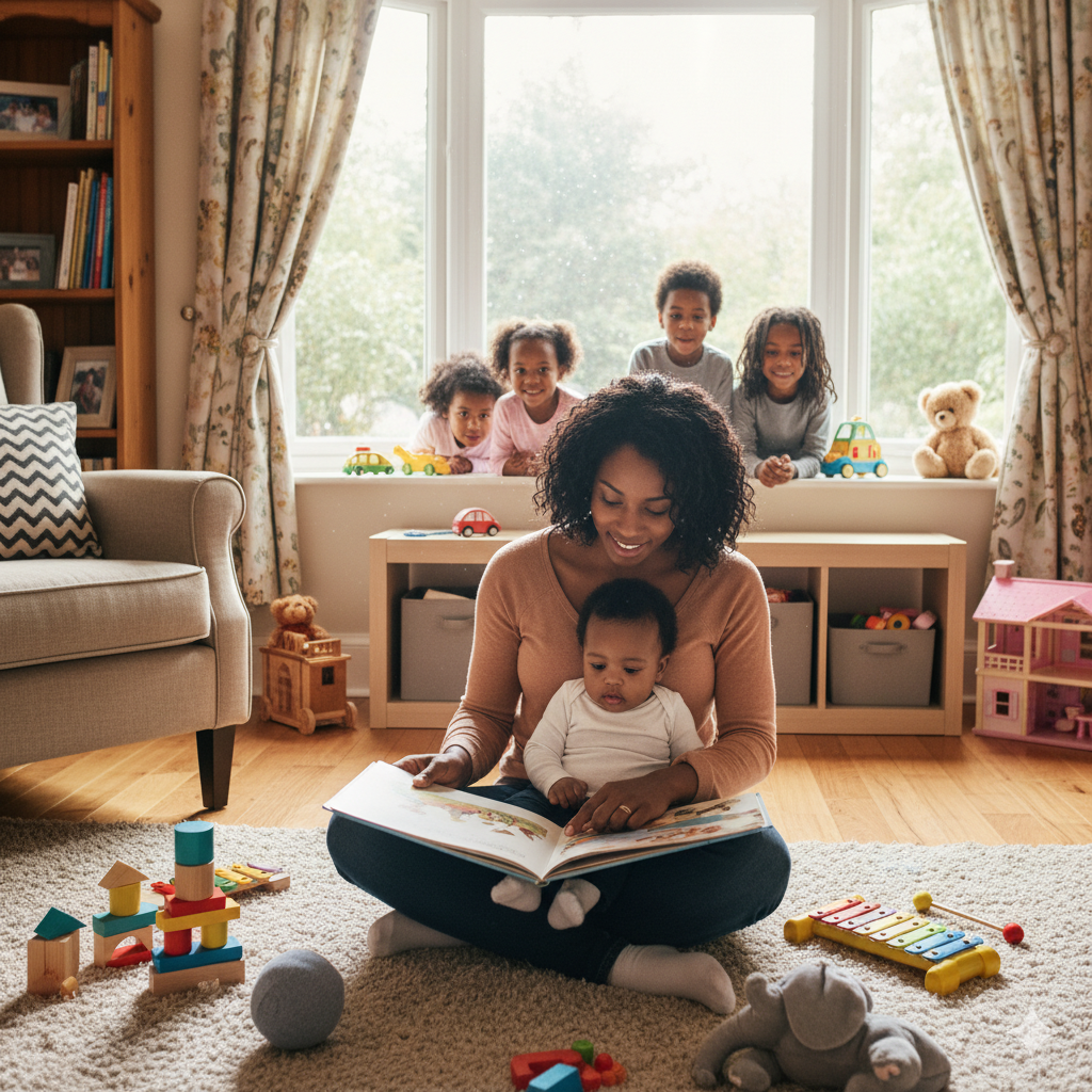 contação de histórias para bebês