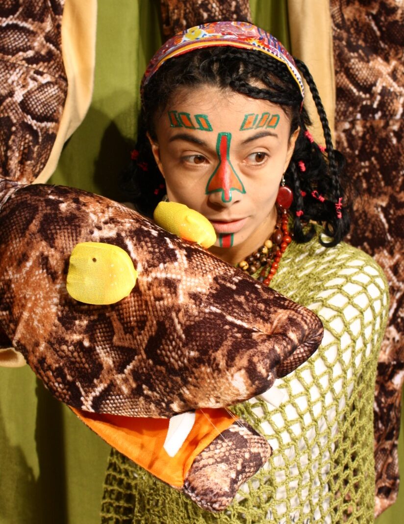 Contadora de histórias, Dani, fundadora da Cia Artepalco