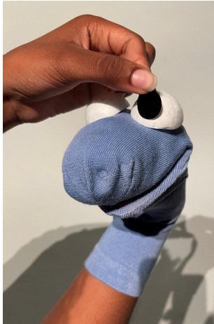 Colocação das pupilas nos olhos