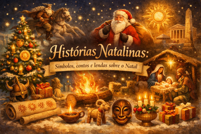 Histórias d Natal - Contos e lendas natalinas. Origens dos símbolos que vemos todo ano no natal