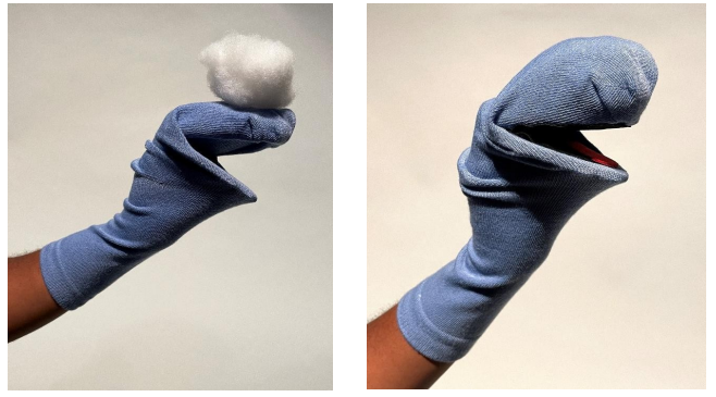 Molde do nariz do personagem