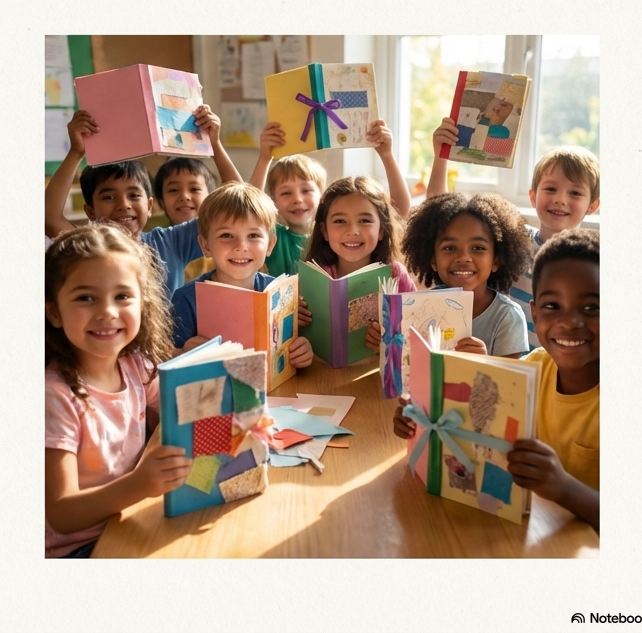 oficina criação de livros de histórias