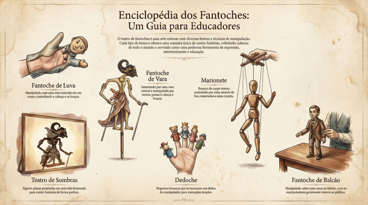 estilos e técnicas de teatro de animação: bonecos e fantoches